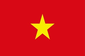 베트남 / 베트남기 90*135cm (메쉬원단) 리퍼브제품
